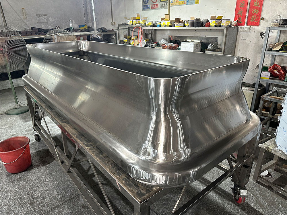 304拉丝不锈钢吧台雕塑